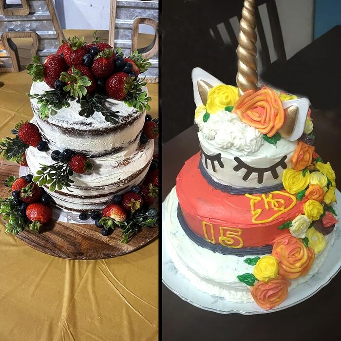 Набір форм для випічки ZOENHOU (6 шт.) - Antihaft, виймальний дно, діаметри 10.2-27.9 см