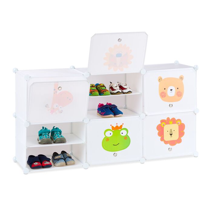 Стелаж для взуття для дітей Relaxdays - легко збирається