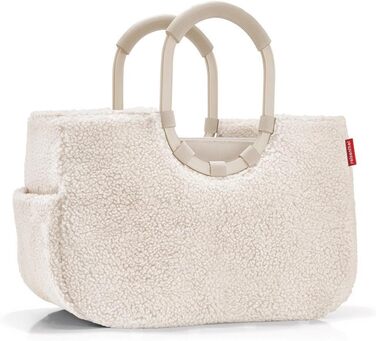 Сумка Reisenthel Loopshopper Teddy Sand – міцна, з відділеннями, з перероблених PET-пляшок