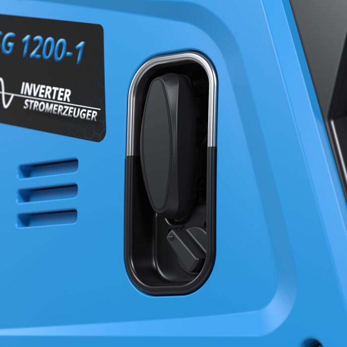 Güde Inverter Stromerzeuger ISG 2000-2: Інверторний генератор струму Güde ISG 2000-2 (2000 Вт, 4-тактний бензиновий двигун, 2.11/2.86 кВт, до 5.9 годин роботи, 4.1 л паливний бак, захист від перевантаження, ECO-режим, антивібраційні ніжки)