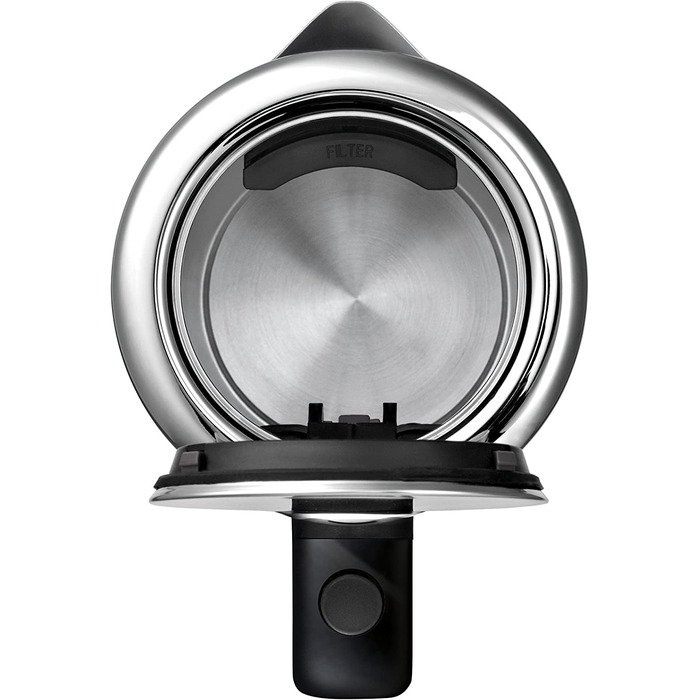 Електричний чайник WMF Lono 1.6л з нержавіючої сталі, з фільтром від накипу, 2400 Вт, підсвічуванням рівня води, матовий нержавіюча сталь