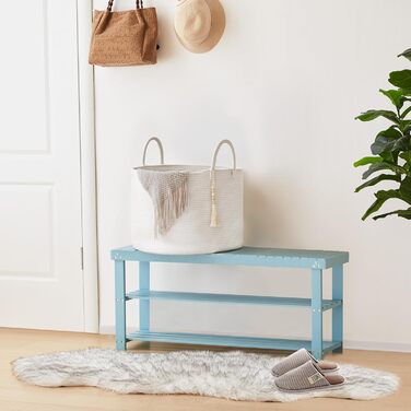 Плетіний кошик для білизни Youdenova 65L - великий кошик для зберігання, плетений кошик для ковдр, іграшок, дитячої кімнати, вітальні