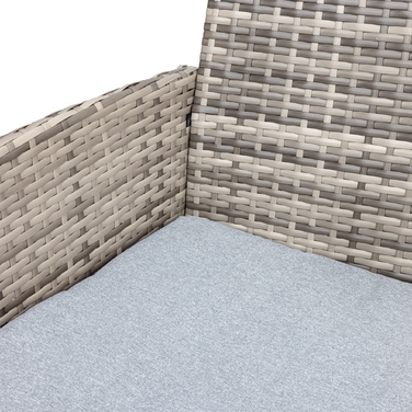 Комплект садових меблів Rino з ротанга, бежевий, 4 предмети