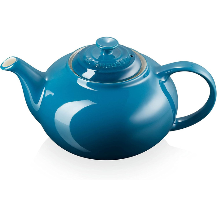 Чайник Le Creuset Klassische з кераміки, 1,3 л, для 3-4 чашок, Deep Teal