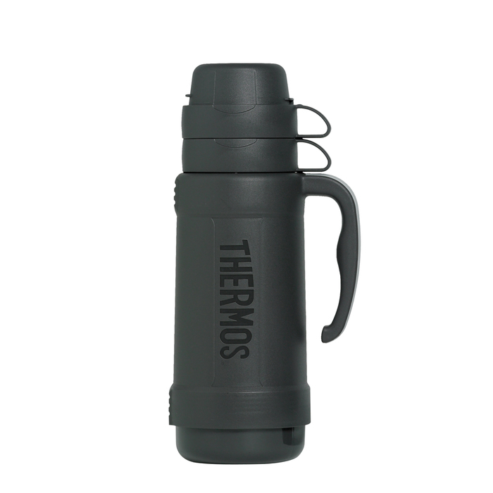 Термос THERMOS ECLIPSE зі скляною колбою, темно-сірий, 1,8 л