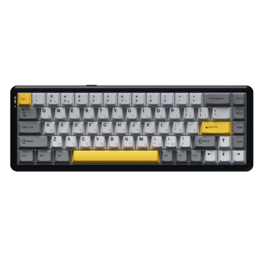 Клавіатура механічна бездротова Ajazz AK680 MAX (8+8K) Magnetic Switch RGB Wireless/BT/USB Black