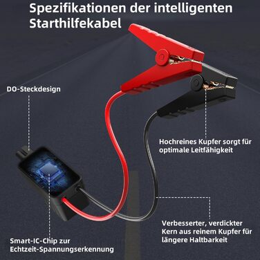 Powerbank для авто Acmount Starthilfe з компресором, 7000A, 150PSI, LCD, LED, для бензинових та дизельних авто (до 9L/8L)