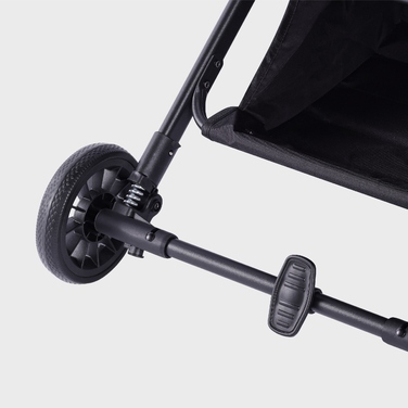 Дитячий прогулянковий візок TULANO Milan 35, сірий, легкий, складний, з москітною сіткою