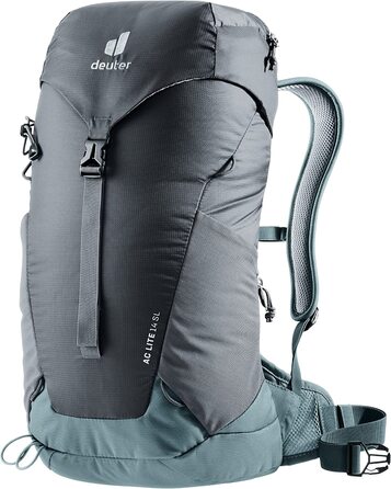 Жіночий похідний рюкзак deuter Ac Lite 14 SL довжиною 14 з графітового сланцю