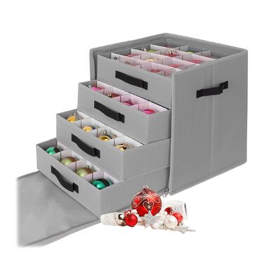 Коробка для зберігання новорічних кулі