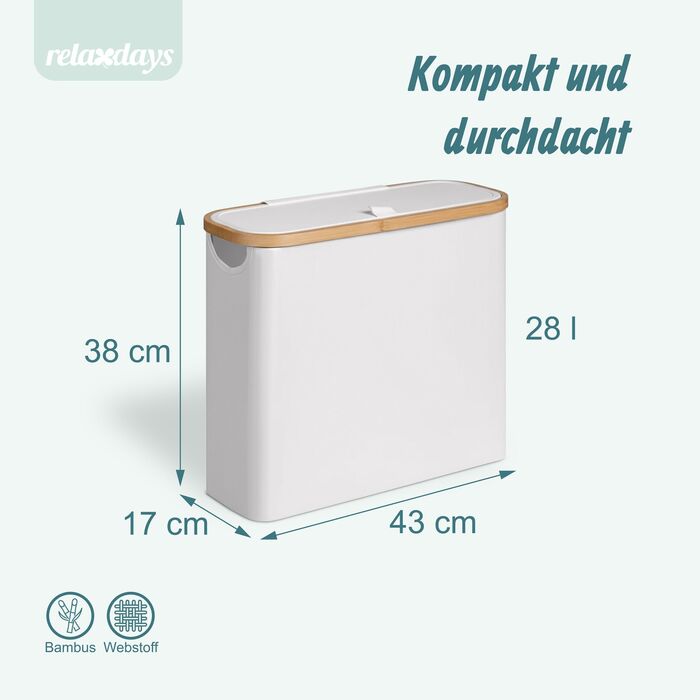 Тримач для туалетного паперу Relaxdays на 12 рулонів