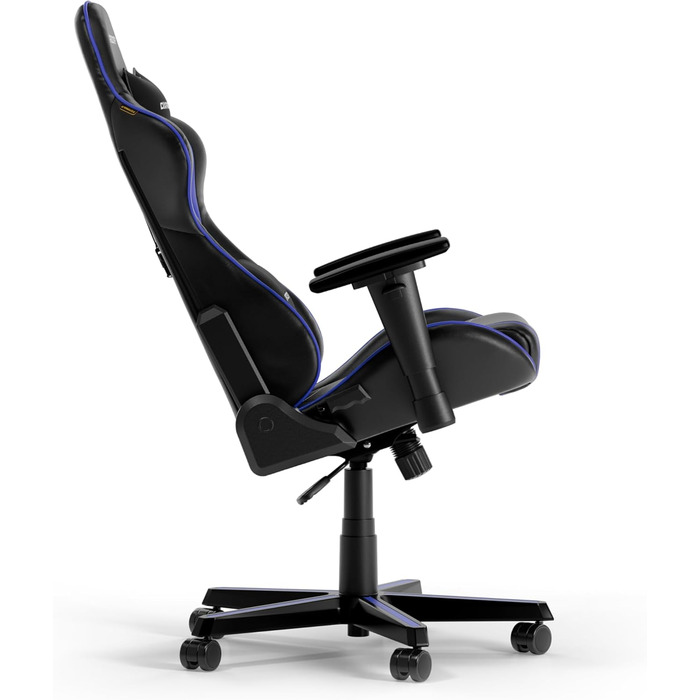 Оригінальне ігрове крісло DXRacer FORMULA L PVC Leather (Чорний/Індиго)