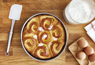 Форма для випічки Lagostina Leckere з блискавкою та двома знімними днами з антипригарним покриттям, діаметр 26 см, дека для випічки до 210°C