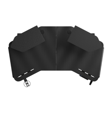 Комп’ютерний стіл з електрорегулюванням висоти Anda Seat Shadow Warrior Black