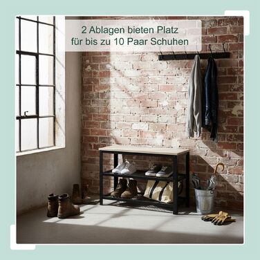 Сховище для взуття Relaxdays з 2 полицями