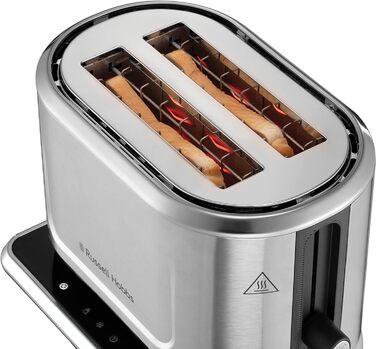 Тостер Russell Hobbs ‎26210-56 1500 Вт сріблясто-чорний