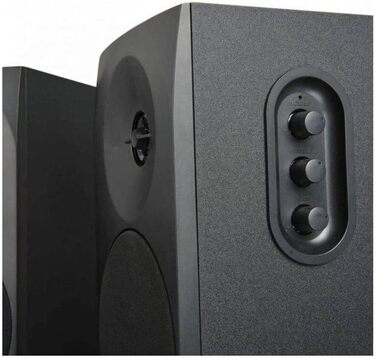 Акустична система Woxter Dynamic Line DL-410 BT: 150W, Bluetooth, дерево, сабвуфер, 4 вуфери, 2 твітери, 3.5mm, RCA, регулювання басів, висот та гучності, чорний колір