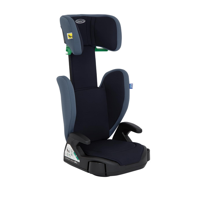 Автокрісло Graco Junior Maxi i-Size R129 для дітей 100-150 см, 3,5-12 років, блакитне