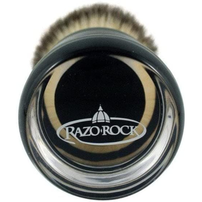 Синтетична щітка для гоління Razorock BC 'Silvertip Plissoft. Вузол 24 мм, 150 г