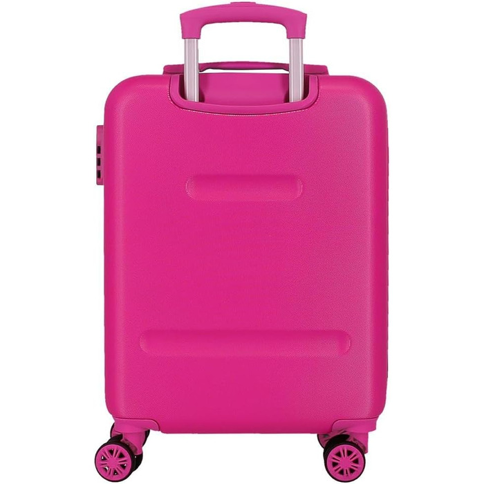 Дитяча валіза для ручної поклажі Disney Stitch Moods (50 см), жорсткий ABS-пластик, кодовий замок, 4 подвійних колеса, модель Happy