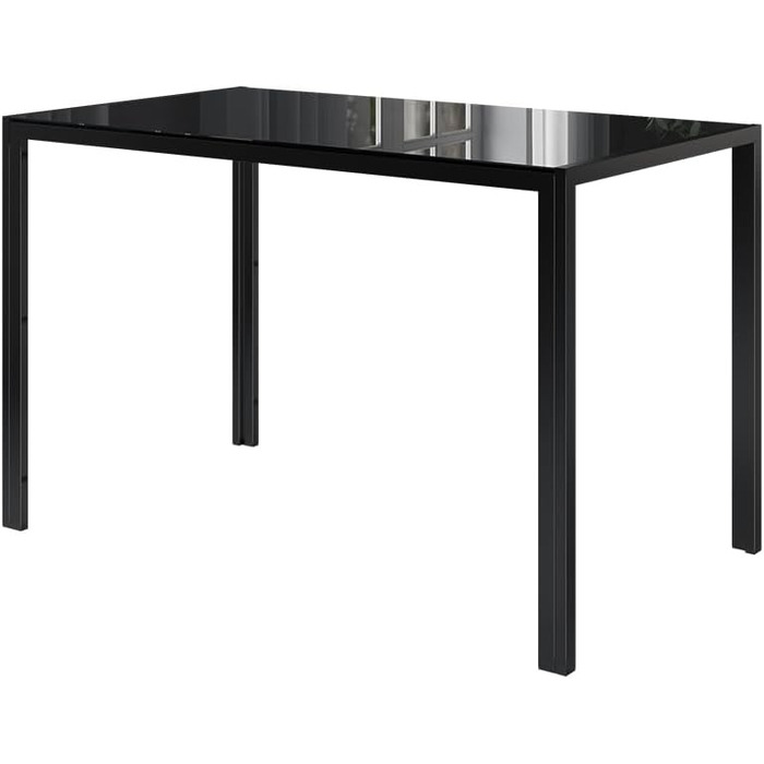 Обідній стіл Vicco Grand, 120x75 см, чорний