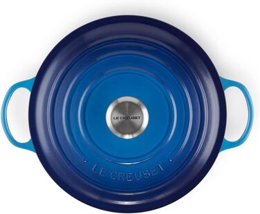 Каструля Le Creuset Signature з чавуну, 26 см, 4.1 л, Azure (21114260900430)