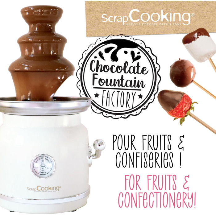 Шоколадний фонтан ScrapCooking 3897, пластик