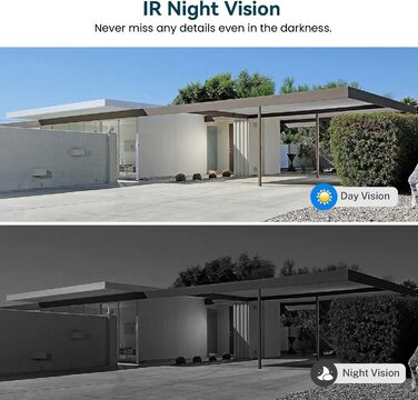 Відеодзвінок бездротовий 1080P з AI-розпізнаванням, нічне бачення, 2-сторонній аудіо, на батарейках, хмарне сховище, Wi-Fi 2.4 ГГц, для внутрішнього та зовнішнього використання