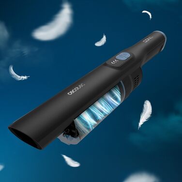 Ручний пилосос Cecotec Conga Rockstar: 210 Вт, цифровий, 20 кПа, до 40 хв роботи, 2 режими, аксесуари для килимів та матраців, сірий (Micro + Animal)