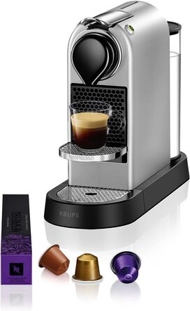 Кавомашина Nespresso Krups Citiz Silver YY4118FD – компактна та стильна