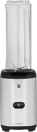 Блендер WMF Kult X Mix & Go Mini - міні-шаттблендер, 300 Вт, Tritan, 600 мл, срільно-чорний