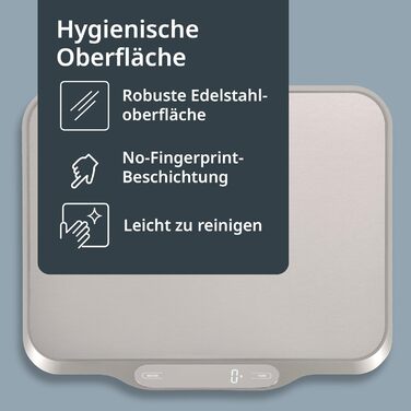 Кухонні ваги ADE з великою платформою 26x31 см, до 15 кг | Ідеально для випічки, пакування та м'яса