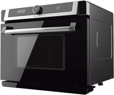 Парова піч Cecotec Bake&Steam 4000 Combi Gyro: 2400W, 3-в-1 (парова, конвекція, фритюрниця), 40 л, 7 функцій
