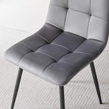 Обідній комплект на 5 осіб: круглий стіл 100 см та 4 стільці (голландський флізелін). Підходить для кухні, вітальні, балкону, ресторану, офісу. Темне дерево + сірий велюр