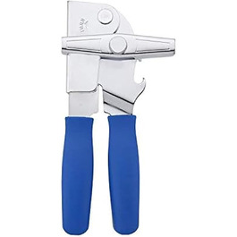 Swing-A-Way Портативний відкривач консервних банок з ергономічною ручкою та відкривачем для пляшок (блакитний)