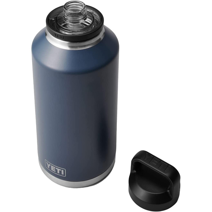 Пляшка YETI Rambler із ковпачком, зелений табір, 64 унції (1,8 л)