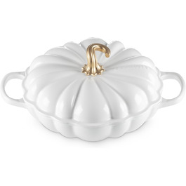 Каструля для тушкування Le Creuset з емальованого чавуну, 2.75 л, білий колір, серія Opulent Garden