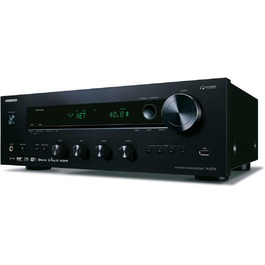 Стереоприймач Onkyo TX-8270(S), 160 Вт/канал, Bluetooth, Wi-Fi, потокове передавання, DAB/FM, Чорний