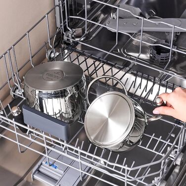 Набір для заварювання чаю Karaca Mira: турка, чайник 1л, чайник 2л з нержавіючої сталі, для індукційних плит, миється в посудомийній машині