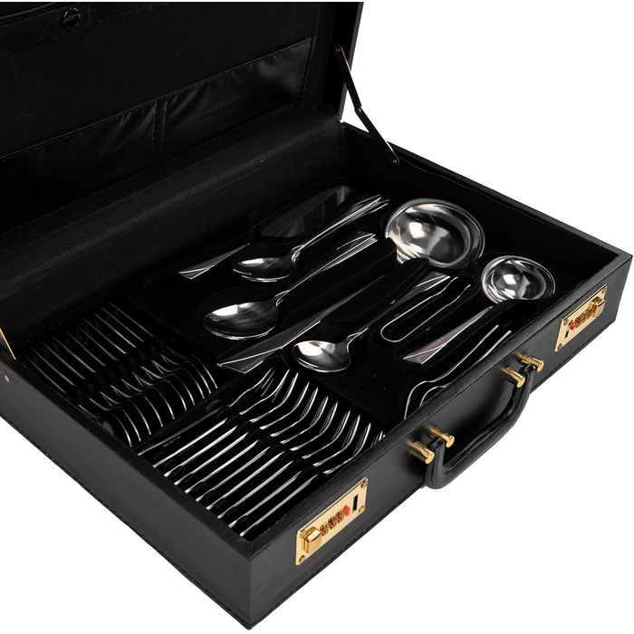 Набір столових приборів Karl Hausmann на 12 осіб (72 шт.) - нержавіюча сталь, придатний для миття в посудомийній машині