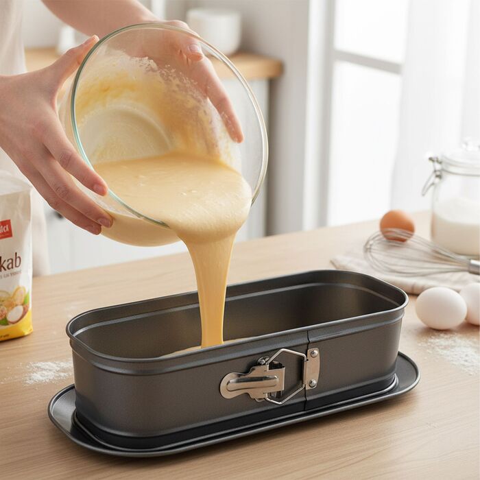 Форма для випічки тортів Relaxdays з антипригарним покриттям та захистом від протікання