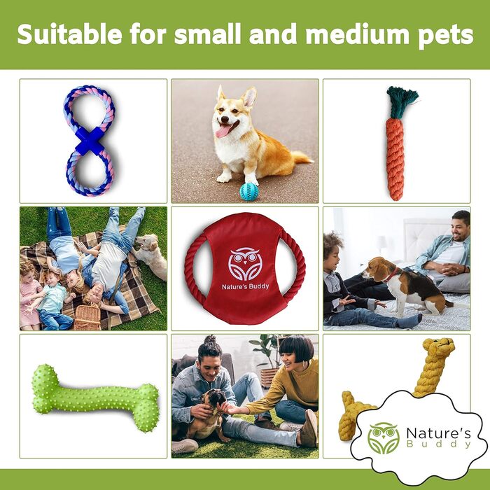 Іграшка для собак Buddy Wild з ласощами - 100 натуральна, міцна, інтерактивна - 60 символів