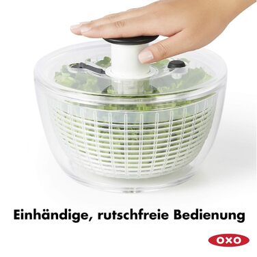 Маленька сушарка для салату 2,7 л з кришкою OXO