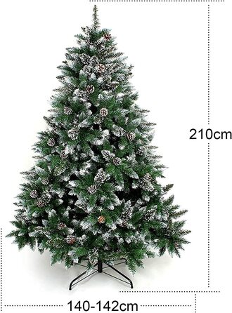 Штучна Різдвяна ялинка ялинка з підставкою 120 см-240 см для різдвяного прикраси багаторазові (Різдвяна ялинка З S