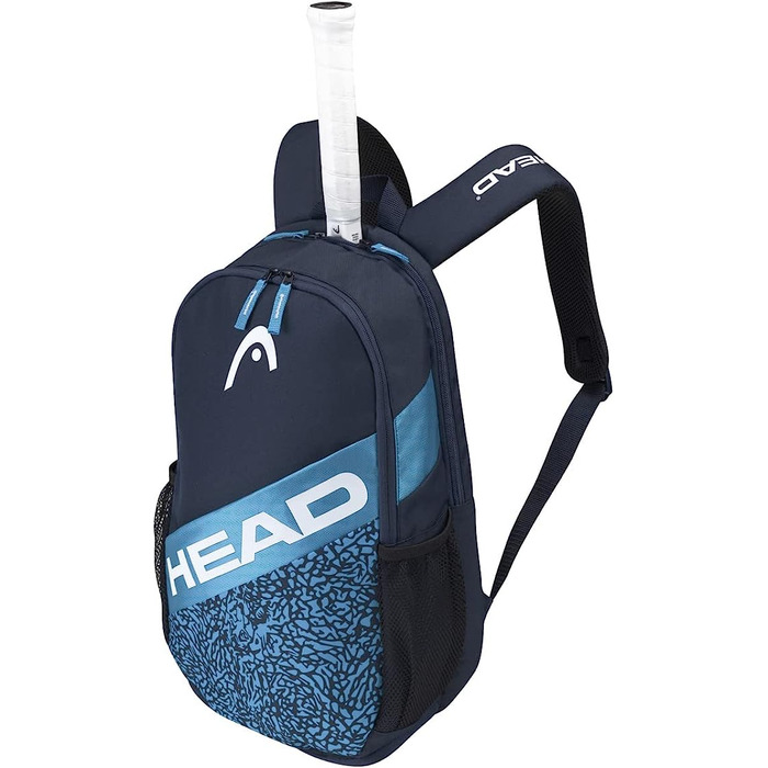 Головний унісекс-Елітний рюкзак для дорослих, Тенісна сумка синього кольору / темно-синього кольору, універсальний Одномісний