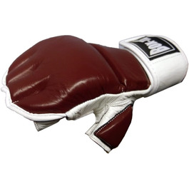 Боксерські рукавички для боксу-TEC Freefight боксерські рукавички кубинського виробництва, шкіряні, коричневого кольору