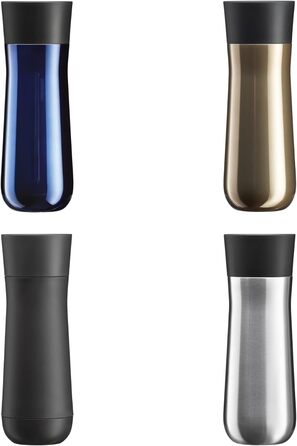 Термокружка WMF Impulse 350 мл, коричнева: автоматичний клапан, отвір 360°, зберігає тепло 8 год, холод 12 год