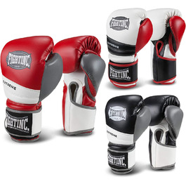 Битися. Боксерські рукавички Екстрим - 10 12 14 16 Унція для боксу кікбоксинг Муай Тай ММА Бойові мистецтва і багато іншого 12 унцій чорно-білий (001)
