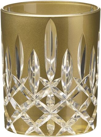 Кольорові келихи для віскі в індивідуальній упаковці, кришталевий скляний стакан для віскі, 295 мл, (золото)
