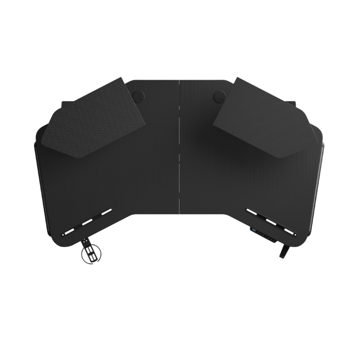 Комп’ютерний стіл з електрорегулюванням висоти Anda Seat Shadow Warrior Black